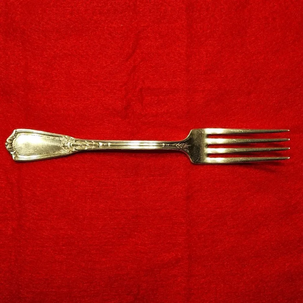 Reed & Barton Silver-Plate Silverware Lot of 11 Dinner Forks w/silvercloth -RARE
